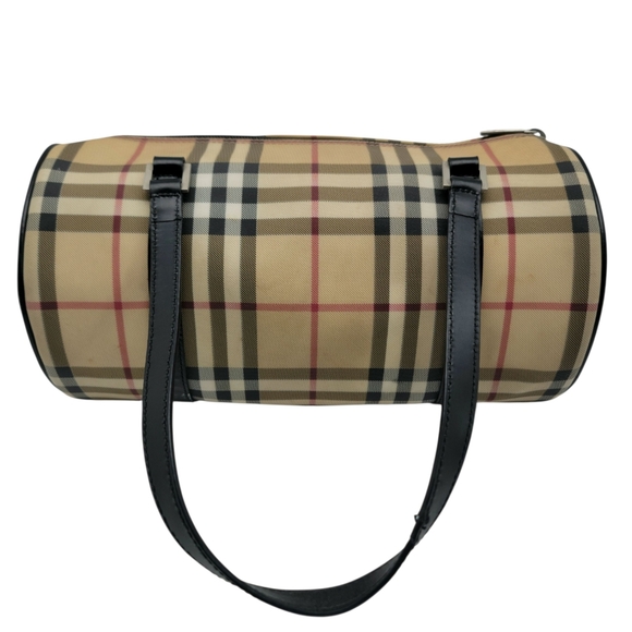 Vintage Burberry Nova Check Barrel Bag + COA - Picture 3 of 16
